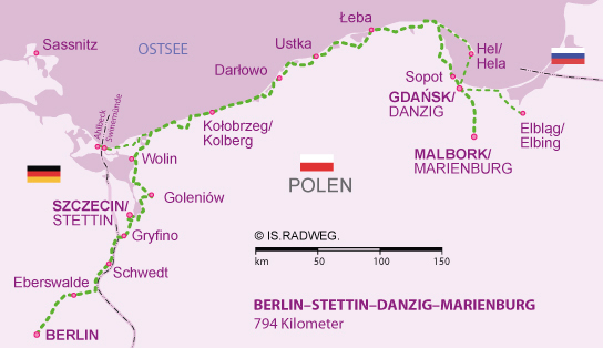 Ostseeküstenradweg Polen